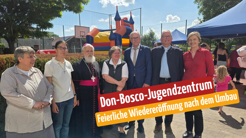 Titelbild zum News-Artikel: Gestern wurde im Kinder- und Jugendzentrum Don Bosco gefeiert!