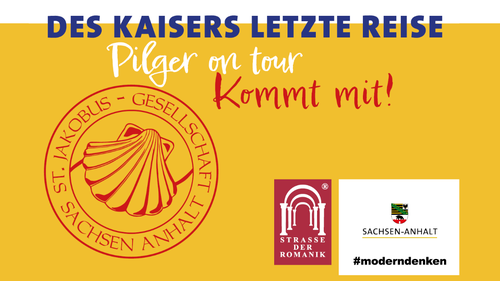 Titelbild zum News-Artikel: Des Kaisers letzte Reise – Pilgern von Memleben nach Magdeburg