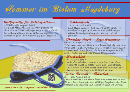 Titelbild zum News-Artikel: Sommerangebote für Jugendliche