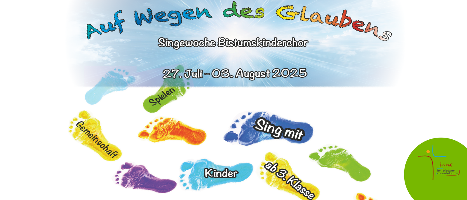 Titelbild zu Slider-Element: Singewoche des Bistumskinderchores