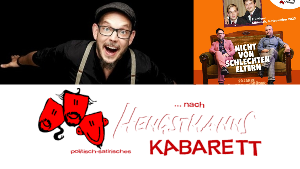 Titelbild zur Veranstaltung Tobias und Sebastian Hengstmann - Kabarettisten, Geschäftsführer des Kabaretts "..nach Hengstmann"
