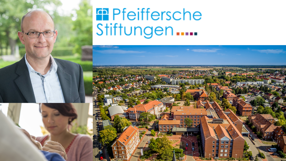 Titelbild zur Veranstaltung Marc Fesca - Geschäftsführer der Integrationsgesellschaft in den Pfeifferschen Stiftungen gGmbH