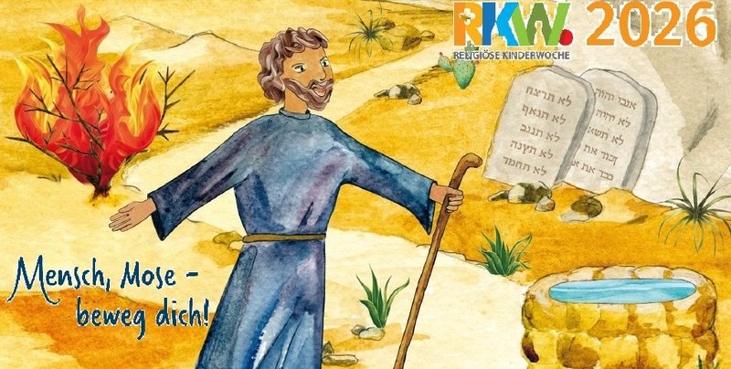 Titelbild zur Veranstaltung Überregionale RKW 2026 - "Mensch Mose - beweg dich!"