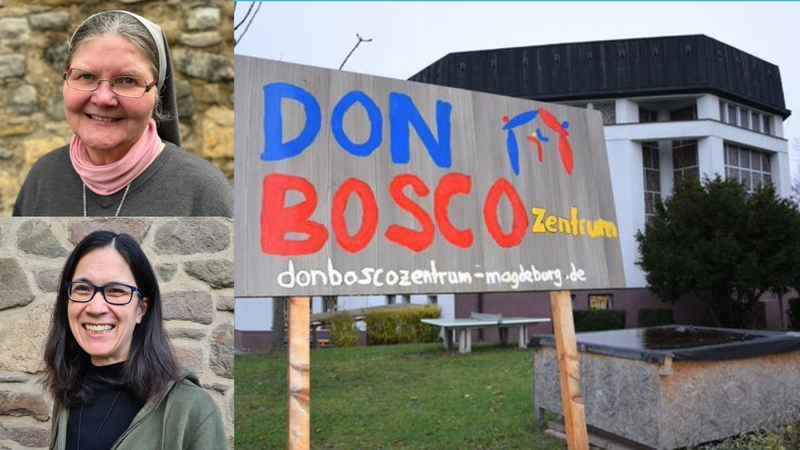 Titelbild zur Veranstaltung Sr. Lydia Kaps und Sr. Bernadeth - DonBosco Kinder- und Jugendzentrums in Magdeburg