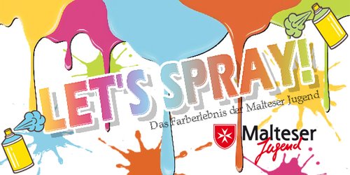 Titelbild zur Veranstaltung Ferienaktionstag Malteser Jugend "LET´s SPRAY"